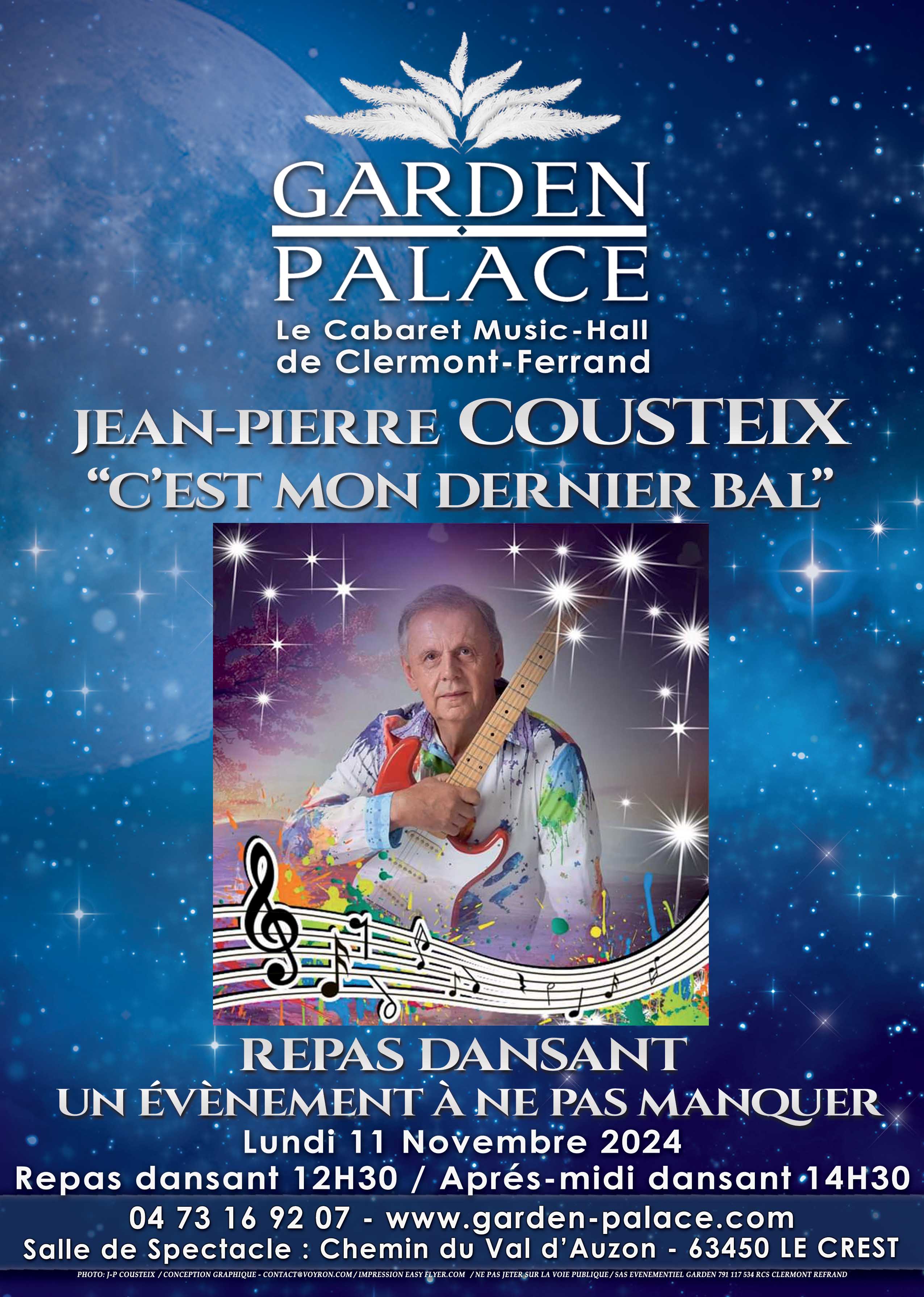 REPAS + APRES-MIDI DANSANT avec J-P COUS